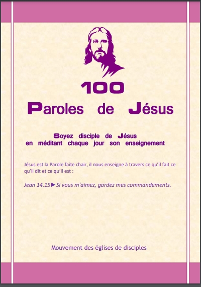 100 Paroles de Jésus: son enseignement en pdf